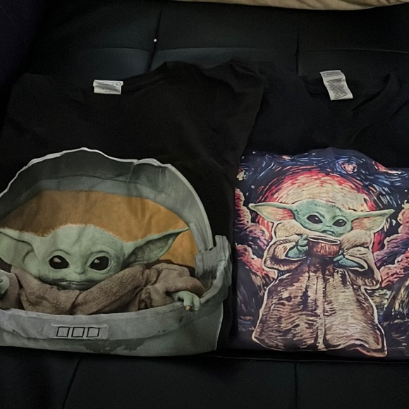 Disney Other - Mens Baby yoda t shirt bundle